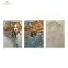 Papier decoupage morwowy FPA3002, Seria Inspired by Klimt, kobiety, zloto, dekoracyjne wzory, kamienie szlachetne, mozaiki, motywy secesyjne * Mulberry decoupage paper FPA3001, women, gold, decorative patterns, gemstones, mosaics, Art Nouveau motifs *Pape